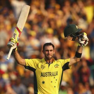 Maxwell ton fires Australia past Sri Lanka