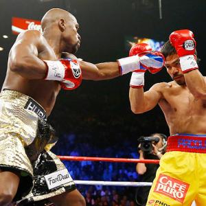 PHOTOS: How the Mayweather v Pacquiao bout was fought round-by-round