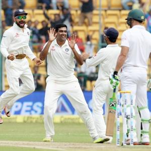 2nd Test: Spinners put India in control
