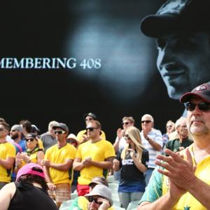 PHOTOS: Fans, players pay tribute to Phillip Hughes #63notout