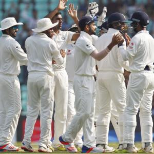PHOTOS: India vs South Africa, 3rd Test, Day Three
