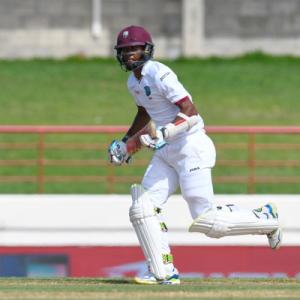 St Lucia Test PHOTOS: Brathwaite leads West Indies reply on Day 2