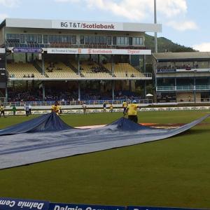 India set to lose No. 1 ranking after Day 4 abandoned in Trinidad