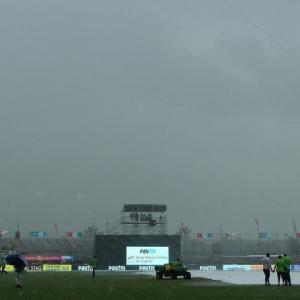 2nd T20 PHOTOS: Rain denies India chance to level series vs WI