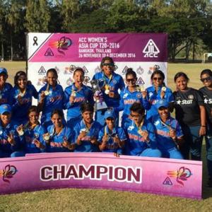 Indian women down Pakistan to complete Asia Cup 'double hat-trick'