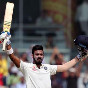 Chennai Test: Rahul's 199 leads India's strong reply