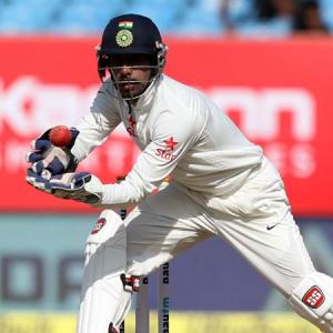 Saha ready to fight for his place if dropped from Test side