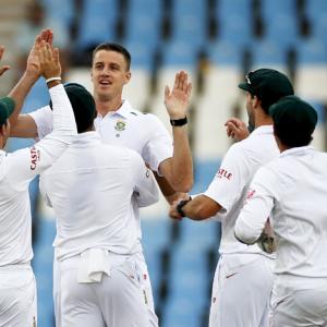 Rabada's double strike gives South Africa sight of victory