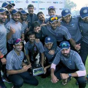 Fazal's century steers India 'A' to Deodhar Trophy title
