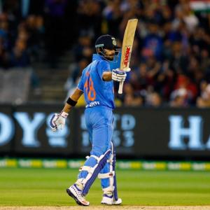 ICC T20 Rankings: Kohli rises to No 1