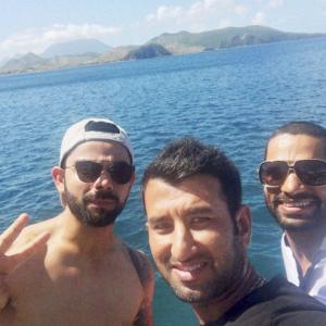 Team India's day off... and a bonding session to remember!