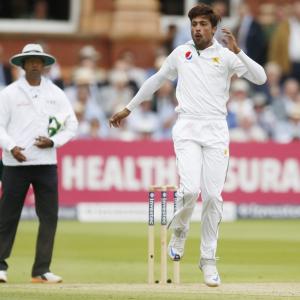 Mohammad Amir gets lukewarm reception on return to Lord's