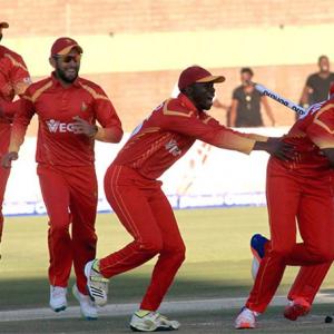 Chigumbura's fireworks helps Zimbabwe shock India in first T20I