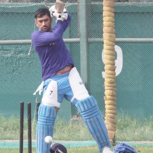 Dhoni hits back at his critics in style