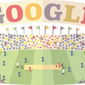 T20 World Cup celebrated with a doodle!