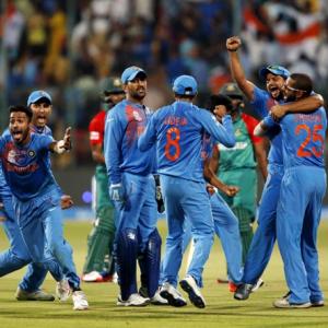 WT20, PHOTOS: India scrape past Bangladesh in last-over thriller