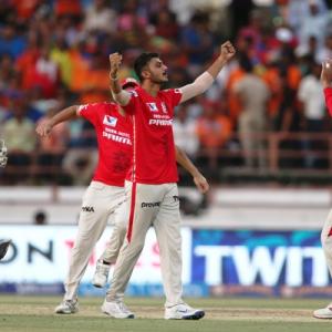 IPL PHOTOS: Axar takes hat-trick as Punjab stun leaders Gujarat