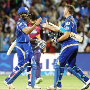 IPL PHOTOS: Brilliant Rohit propels Mumbai Indians to second spot