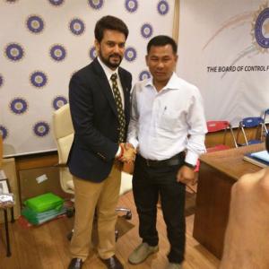 Thakur becomes second youngest BCCI President