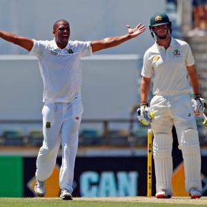 PHOTOS: Philander leads South Africa's comeback after Steyn blow