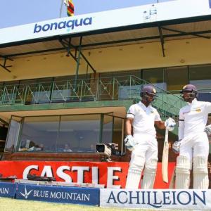 Sri Lanka take command of second Test vs Zimbabwe