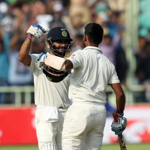 PHOTOS: India vs England, 2nd Test, Day 1