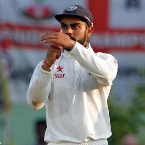 Captain Kohli 'happy' with umpire's call in DRS