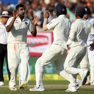 PHOTOS: Ashwin's all-round show puts India in control