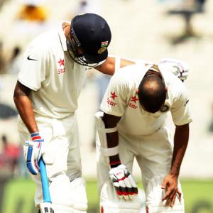 Dhawan undergoes X-ray on left thumb