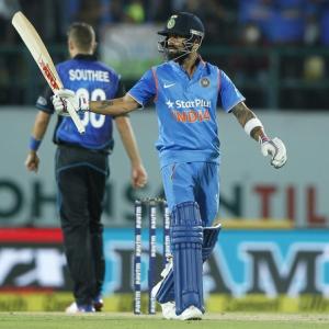 1st ODI: Kohli stars in India's six-wicket win vs NZ