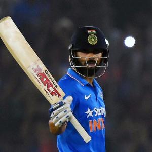 PHOTOS: Kohli's unbeaten century lifts India to victory