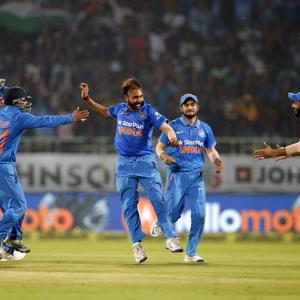 PHOTOS: India demolish New Zealand to clinch ODI series
