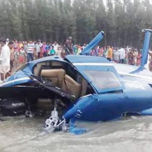 Bangladesh's Shakib Al Hasan narrowly escapes helicopter crash