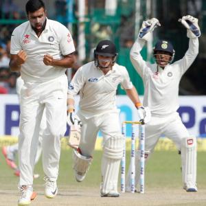 Ashwin fastest Indian to claim 200 Test wickets