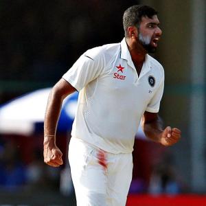 PHOTOS: Record-breaking Ashwin leaves New Zealand on the brink