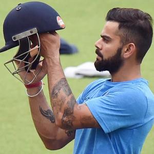 PHOTOS: Indians toil hard in optional practice session