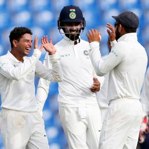 3rd Test: India in control as Sri Lanka stare at another defeat