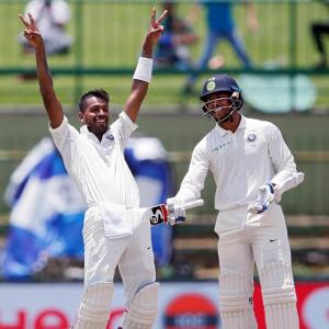 PHOTOS: Pandya, Kuldeep put India on course for series whitewash