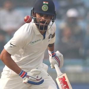 'Virat didn't need pollution mask to bat nearly two days'