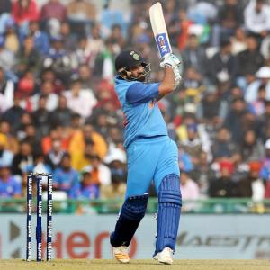 Double ton puts Rohit among top-five batsmen in ICC ODI rankings