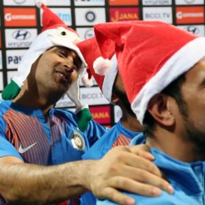 PIX: Team India celebrates Christmas in style