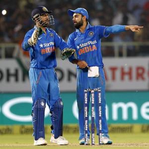 ODI Rankings: Kohli slips, Dhoni rises