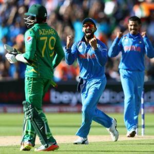 PHOTOS: India destroy Pakistan in Champions Trophy opener