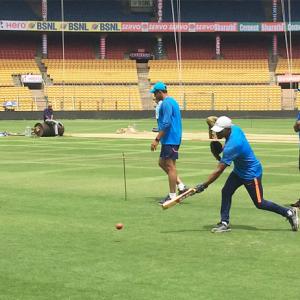 PHOTOS: Team India undergo optional training before 2nd Test