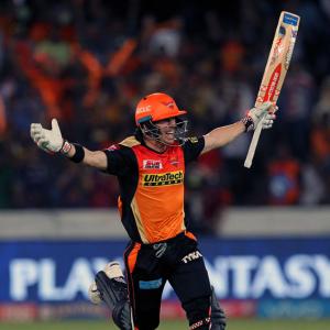 Warner's stock continues to rise as IPL play-offs loom