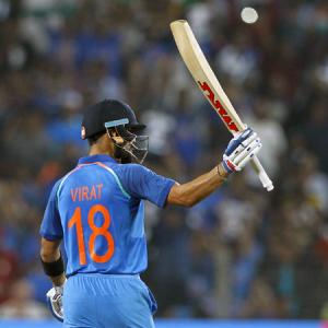 Kohli only Indian in top 10 of ICC ODI rankings