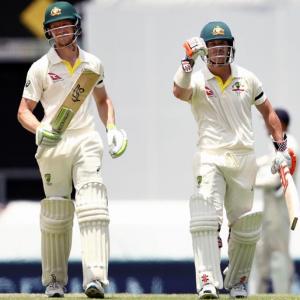 Warner, Bancroft give Australia 10-wkt win in first Ashes Test
