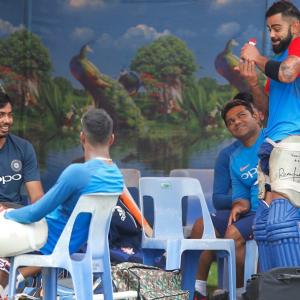 Inclement weather forces Team India to cancel practice