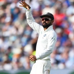 Ouch! Jennings cool with Kohli's 'mic drop' celebration