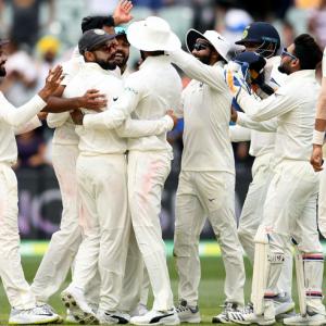 How India outgunned Australia to win Adelaide Test